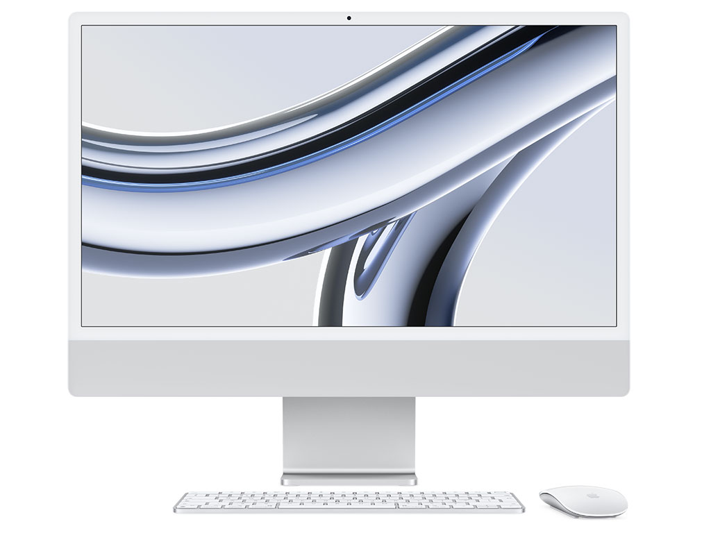 Apple iMac 24" M3 silber